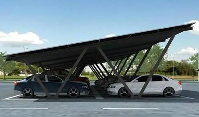 穹顶之下新时尚：贵州光伏车棚打造节能减排强劲“引擎”